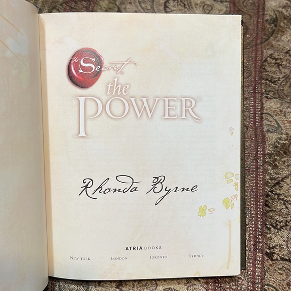 "The Power" Hardcover Book by: Rhonda Byrne - Picture 4 of 7